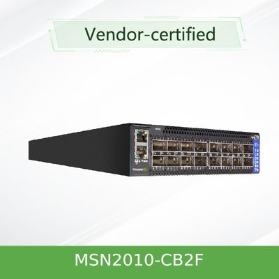 O interruptor 25GbE/100GbE 1U dos ethernet do espectro de MSN2010-CB2F abre