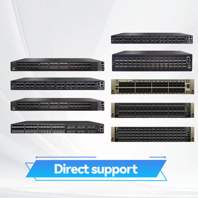 2 o interruptor curto MSN2100-CB2F 100GbE 1U 16 QSFP28 de Mellanox SN2000 da profundidade do núcleo move 2 fontes de alimentação X86 da C.A.