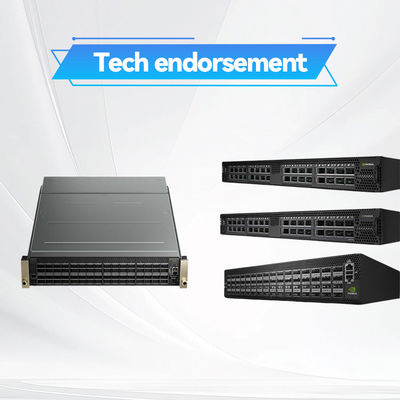 2 o interruptor curto MSN2100-CB2F 100GbE 1U 16 QSFP28 de Mellanox SN2000 da profundidade do núcleo move 2 fontes de alimentação X86 da C.A.