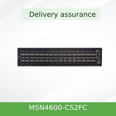 Switch de rede Mellanox Open 2U 100GbE MSN4600-CS2FC com Cumulus Ethernet
