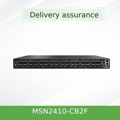 Ethernet do interruptor de rede de MSN2410-CB2F Mellanox com ônix 18 SFP28 e 4 portos QSFP28