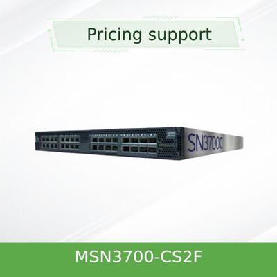 MSN3700-CS2F Spectrum-2 baseou 100GbE 1U abre o interruptor de rede do mellanox com ônix 32 portos QSFP28
