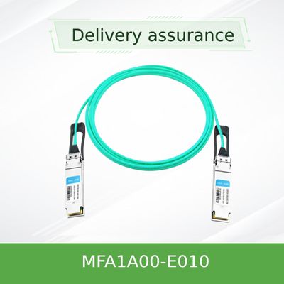 cabo MFA1A00-E010 do cabo QSFP de 100Gb/S QSFP Mellanox AOC