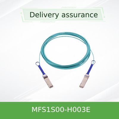 Multi cabo ótico ativo Mellanox MFS1S00-H003E do modo AOC Qsfp+