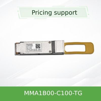 Novo Transceptor Mellanox Original MMA1b00-C100-Tg 100gbe Qsfp28 até 100m, Ddmi