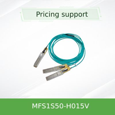 Cabo InfiniBand QSFP+ de cobre ativo de MFS1S50-H015V Mellanox Aoc ao conjunto de cabo de SFP+