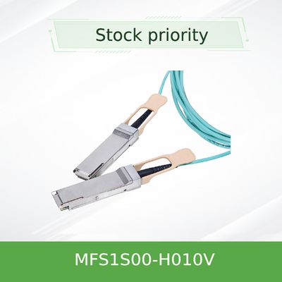 Infiniband MFS1S00-H010V 10m Sfp+ Cable em estoque