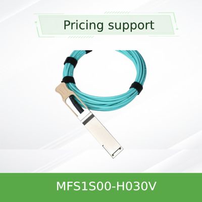 Cabo feito sob encomenda do cabo MFS1S00-H030V Mellanox AOC dos cabos 25g AOC de Mellanox HDR