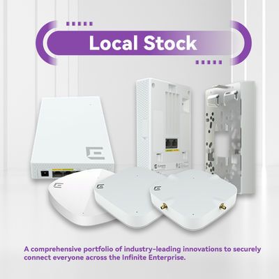 Pontos de Acesso AP310e-WR Indoor Extreme Networks Wallplate 802.11a/B/G/N/Ac/Ax 5GHz 2.4GHz