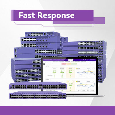 10GE4 Scalable AVB Extreme Networks X440 Switch G2 24T X440-G2-24p-10GE4 novo e original
