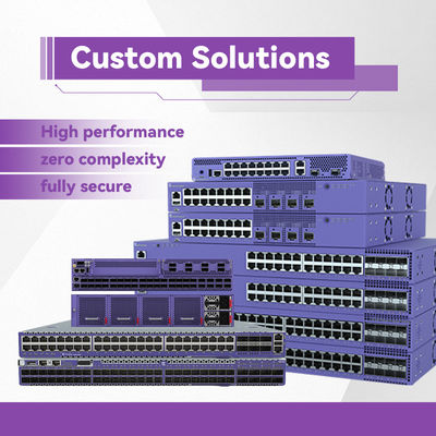 Switch Ethernet de 48 portas da Série 5420f Advanced com conectividade 10gbe 5420f-48t-4xe Extreme Xos