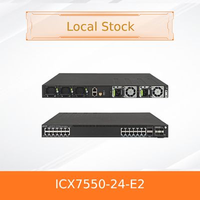 Switch Advanced Ruckus ICX7550-24-E2 com 24 portas para conectividade perfeita