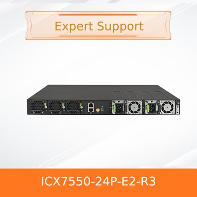Switch ICX7550-24P-E2-R3 Advanced Ruckus para Gerenciamento de Rede