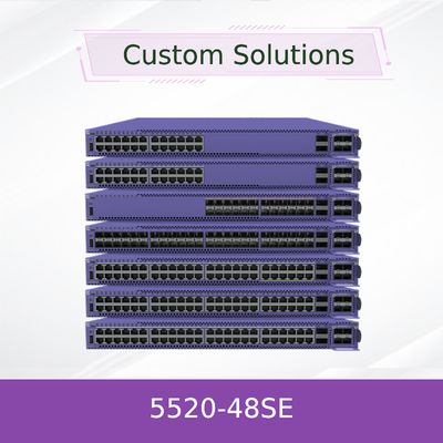 Switch de Rede Extreme 5520-48se de Alta Velocidade com Recursos Avançados
