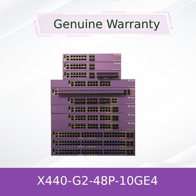 Cimeira extrema X440 G2 48p 10GE4 dos ethernet de AVB com sistema operacional 4 de ExtremeXOS através da licença