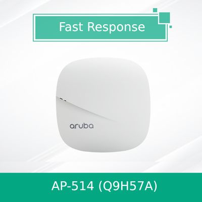 Ponto de acesso sem fio interno de alta qualidade Hpe Aruba Ap-514 (Q9H57A) para empresas