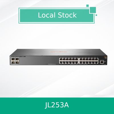 Hpe Aruba Networking 2930f 24G 4SFP+ Switch (JL253A) novo e original
