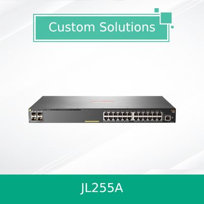 Hpe Aruba Networking 2930f 24G Poe+ 4SFP+ Switch JL255A Novo e Original