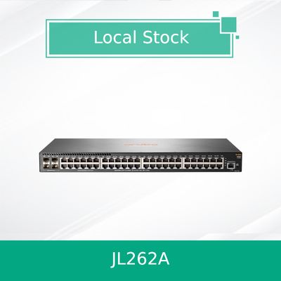 Hpe Aruba Networking 2930f 48g Poe+ 4SFP 370W Switch (JL262A) Novo e Original