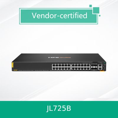 Produtos 100% originais Hpe Aruba Networking Cx 6200f 24G Classe-4 Poe 4SFP+ 370W Switch (JL725B)