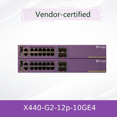 104GBPS 16531 X440 interruptor extremo G2 12p 10GE4 4 da rede AVB através da licença