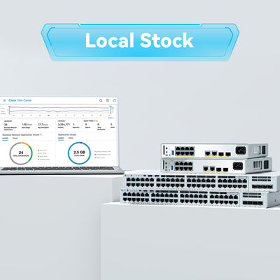 Novo original C9200-48t-a Switch Enterprise da Série 9200 com 48 Portas e 10/100/1000Mbps