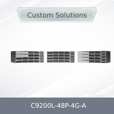 Cisco Novo Original C9200L-48p-4G-a 9200L 48 Portos 10/100/1000 Poe+ 4X1g Uplink Switch Network Advantage C9200L-48p-4G-a