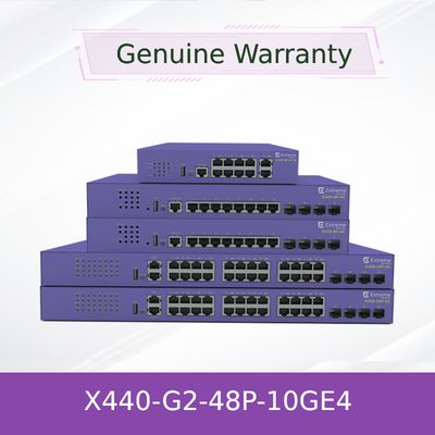 Cimeira extrema X430 24T 24X 1GB 4X 1GB do interruptor de SFP RJ45 AVB