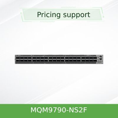 Mellanox MQM9790-NS2F 64-Port 400Gb/s InfiniBand Switch. Gerido externamente para tecidos definidos por software UFM