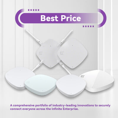 Extreme Networks AP410C-WR Tri-Radio Wi-Fi 6 Access Point Universal OS Platform High-Density Security Sensor