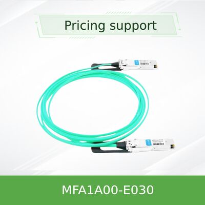 Cabo Óptico Ativo Mellanox MFA1A00-E030 100Gb/s QSFP28 EDR 30m InfiniBand LSZH VCSEL
