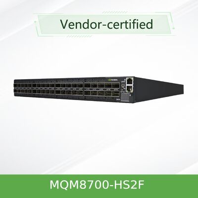 Switch InfiniBand NVIDIA Quantum MQM8700-HS2F 200G 40 Portas 16Tb/s
