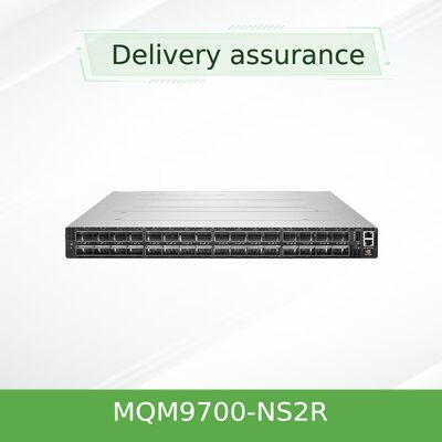 Switch InfiniBand Não Gerenciado NVIDIA Quantum 2 MQM9790-NS2R de 64 Portas 400Gb/s com Fluxo de Ar Reverso (C2P)