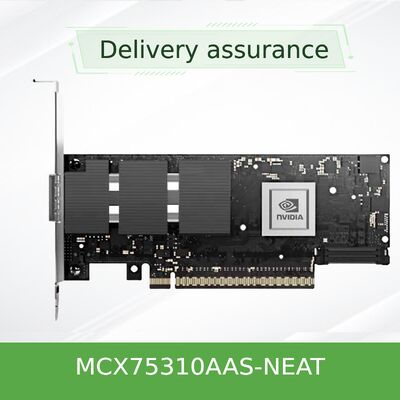 NVIDIA ConnectX-7 NDR 400Gb/s Smart NIC MCX75310AAS-NEAT 400GbE RoCE e Secure Boot