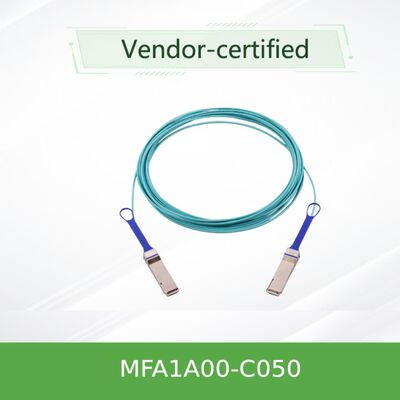 NVIDIA MFA1A00-C050 – Cabo AOC 100G para Data Center e Redes Ethernet