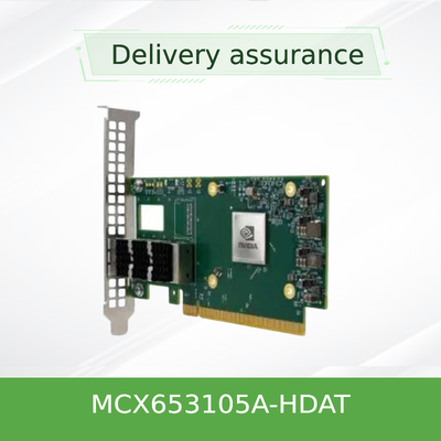 NVIDIA MCX653105A-HDAT ConnectX-6 200Gb/s VPI Adaptador Cartão