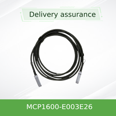 Cabo DAC passivo Mellanox MCP1600-E003E26 100 Gb/s QSFP28 – 3 m, 26 AWG, InfiniBand EDR e compatível com 100 GbE