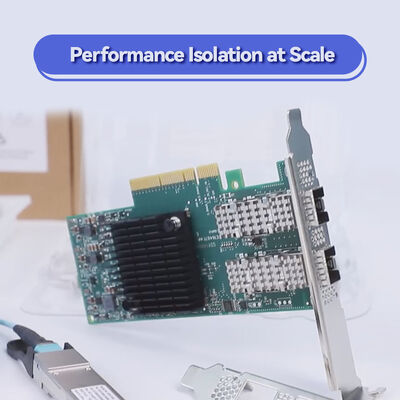 NVIDIA ConnectX-7 MCX755106AS-HEAT 200G Dual-Port InfiniBand Card – 2× OSFP