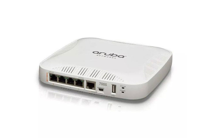 16 controlador 7005-RWJW633A 4 10/100/1000BASE-T portuário do AP Wireles 7005 Aruba