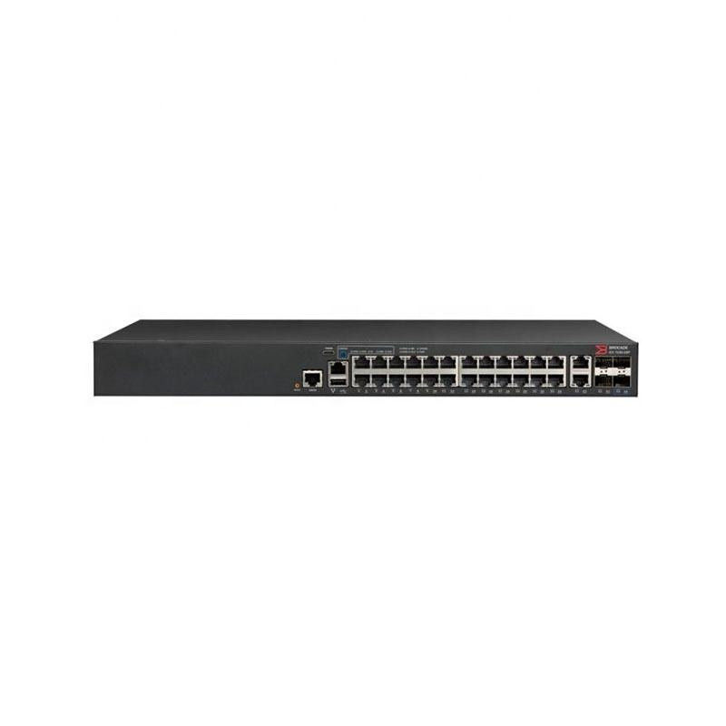 ponto de entrada 370W do interruptor de rede ICX7150 da zaragata de 24P 4X1G 10/100/1000Mbps RJ-45