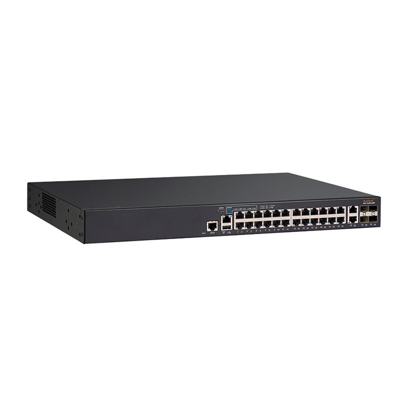 ponto de entrada 370W do interruptor de rede ICX7150 da zaragata de 24P 4X1G 10/100/1000Mbps RJ-45