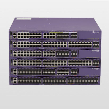 24ports interruptor extremo empilhável X460-G2-24t-GE4-Base 216Gbps da rede AVB