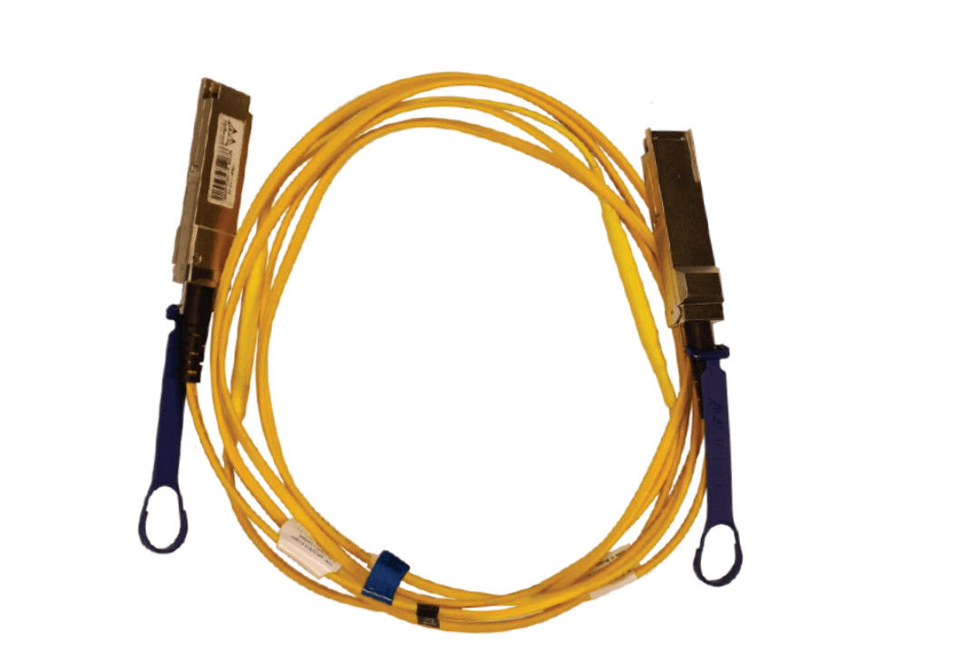 Cabo ethernet Qsfp Mellanox MC220731V-015 IB FDR de QSFP+ AOC acima de VPI a 56Gb/S