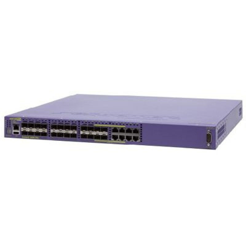 Elevado desempenho que empilha a cimeira extrema X460 G2 24x 10GE4-Base do interruptor da rede AVB