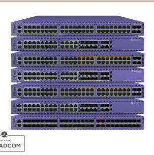 Elevado desempenho que empilha a cimeira extrema X460 G2 24x 10GE4-Base do interruptor da rede AVB