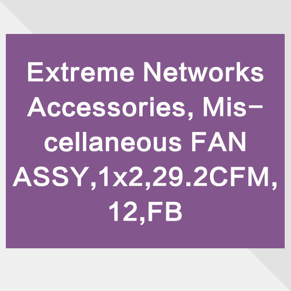 licença de switch de X690 OEM Network Switch Fan 17115 Extreme X690 Front and Back Air Supply