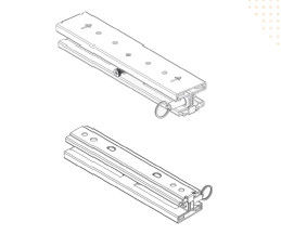 Montagem feita sob encomenda Kit Aruba Ap Wall Mount AP-MNT-MP10-D do teto de R3J18A Aruba