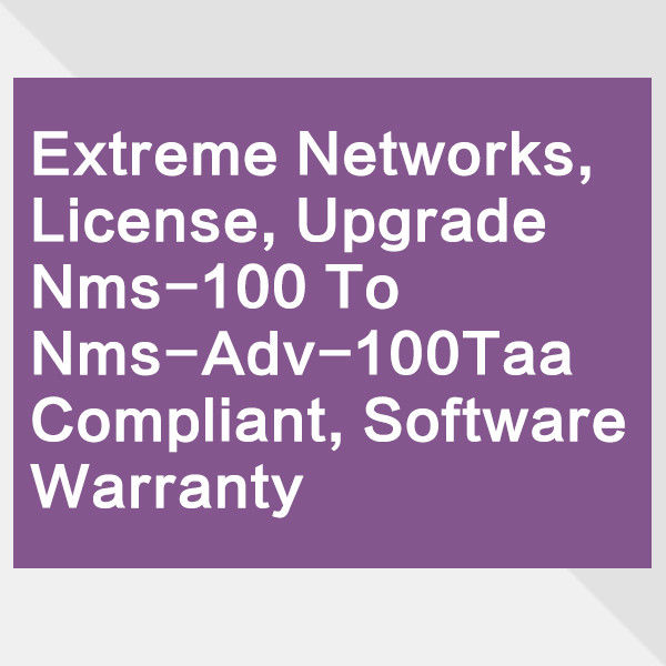 licença de switch de X690 Avb Extreme Networks 10gb Switch NMS 100 Controller Upgrade Nms ADV