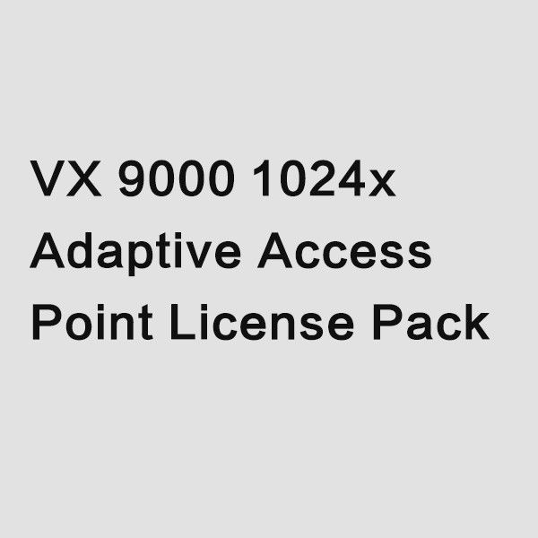 a licença do interruptor VX 9000 do acesso sem fio extremo adaptável de 1024x VX9000 aponta o bloco da licença