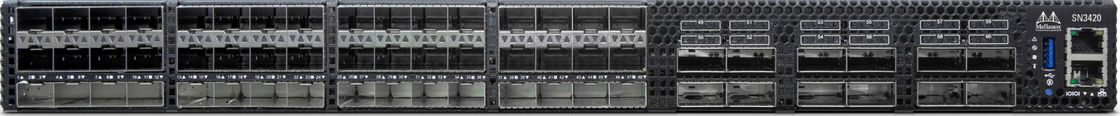 Interruptor MSN3420-CB2F dos ethernet do OEM 25GbE/100GbE Mellanox Open Source do interruptor de rede de Mellanox